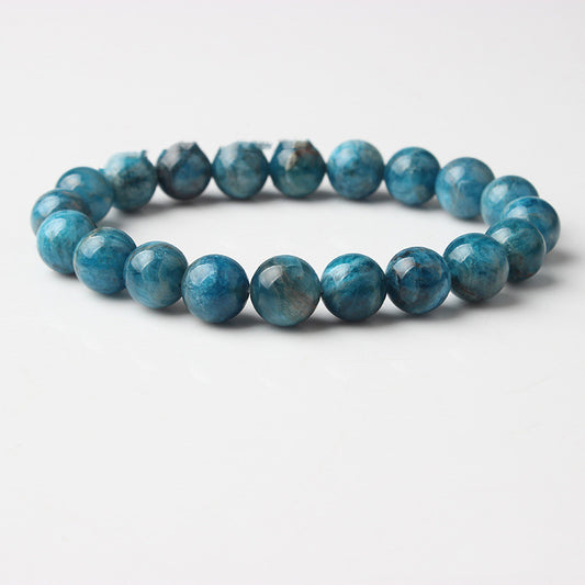 Bracciale in apatite blu Uomo